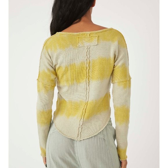 NWT Free People Come And Get It Washed Top / Khaki - Picture 3 of 6